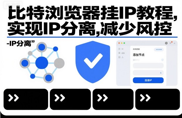 比特浏览器挂IP教程,实现IP分离,减少风控-清风网创