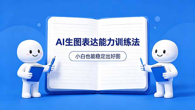 AI生图不是做漂亮图，而是表达能力。这套方法让小白也能稳定出好图-清风网创