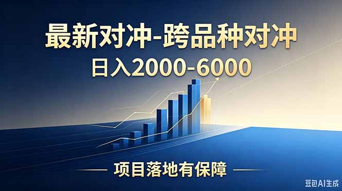 跨品种对冲震撼首发!日收益2000-6000+,项目绿色长久,安全稳健,合规靠谱,可批量放大-清风网创