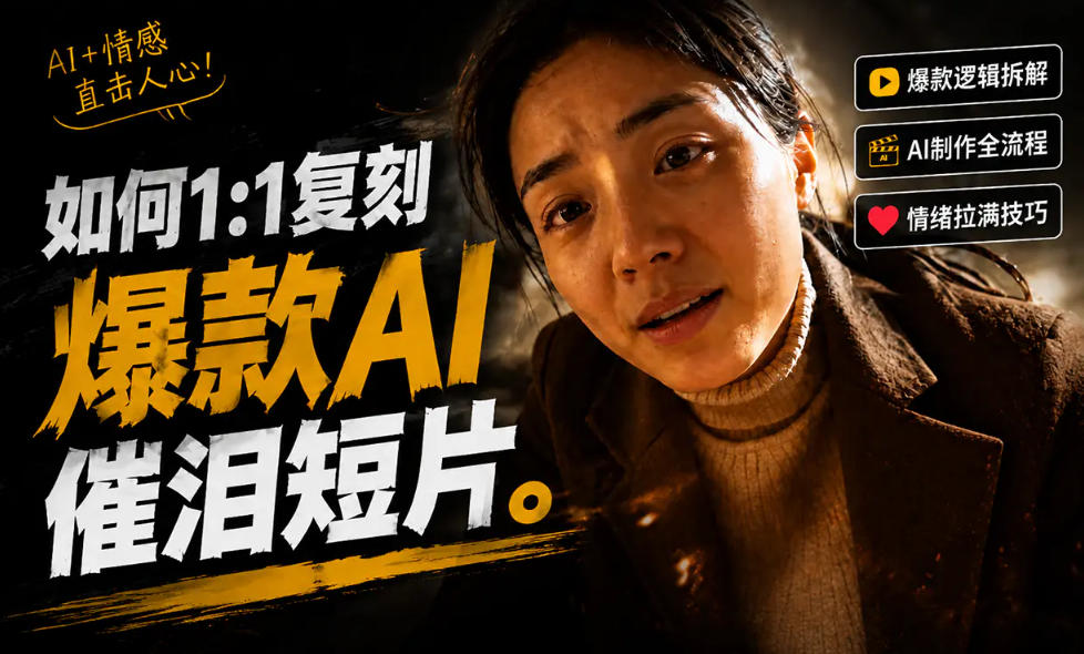 豆包+Gemini生成真人AI短剧-拆解复刻百万爆款第一人称短片,一站式讲透爆款复刻全流程-优易云