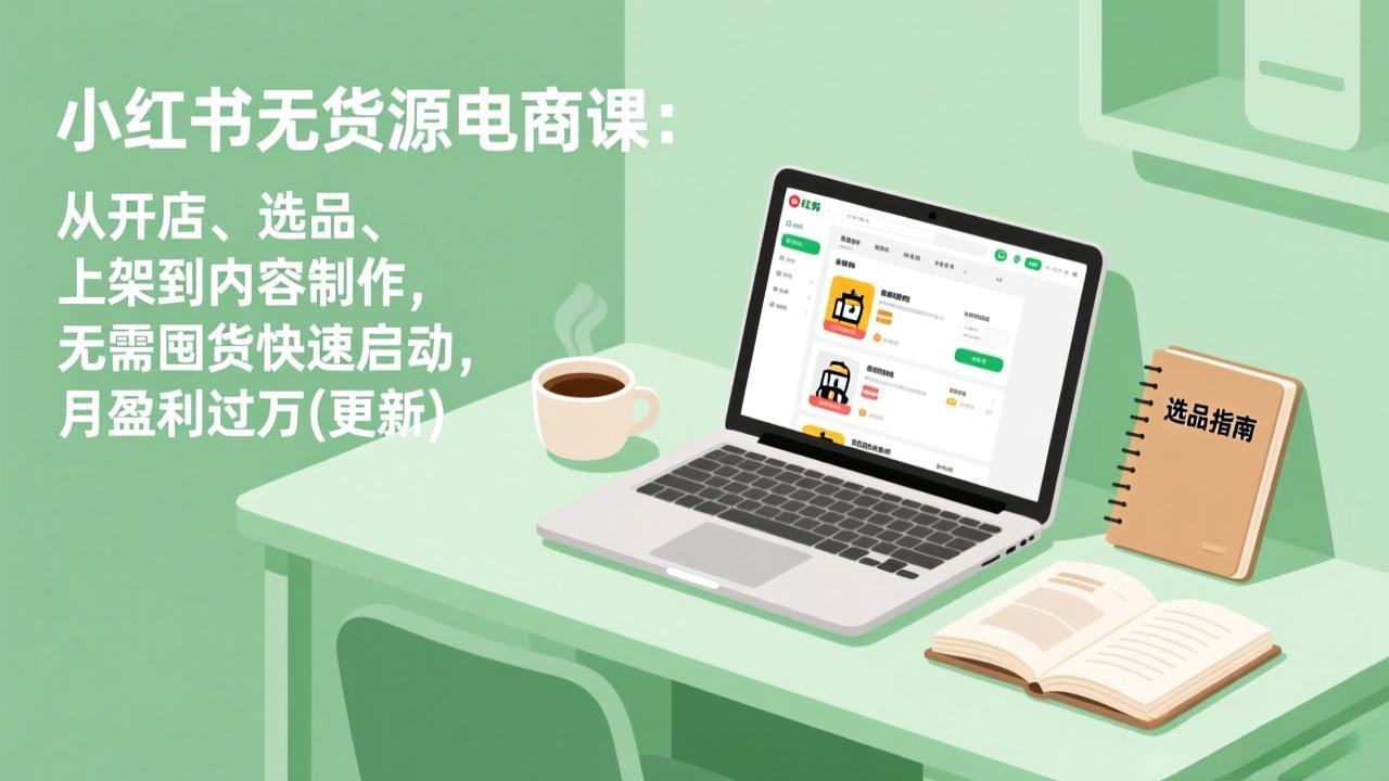 小红书无货源电商课(6月22更新-青禾云网创