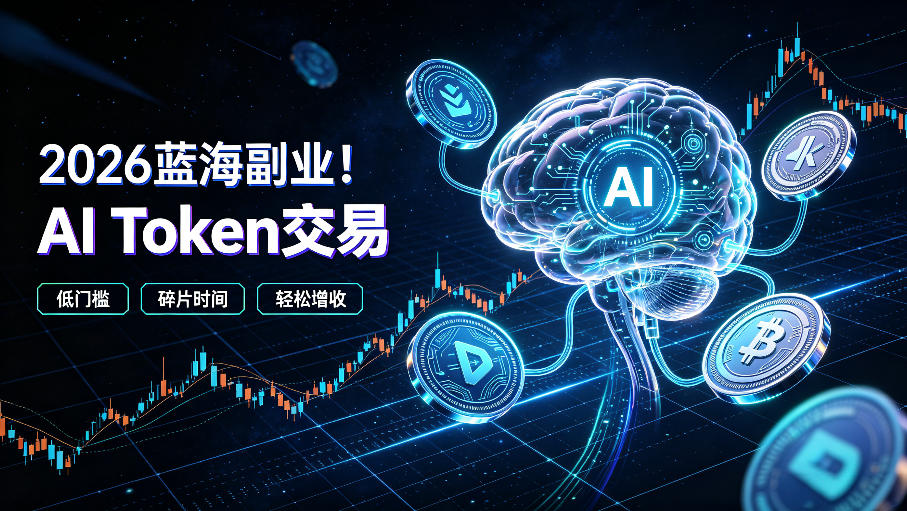 2026全新风口副业|AI智能Token交易,空闲时间轻松 賺 收益,无需全天盯盘【揭秘】-清风网创