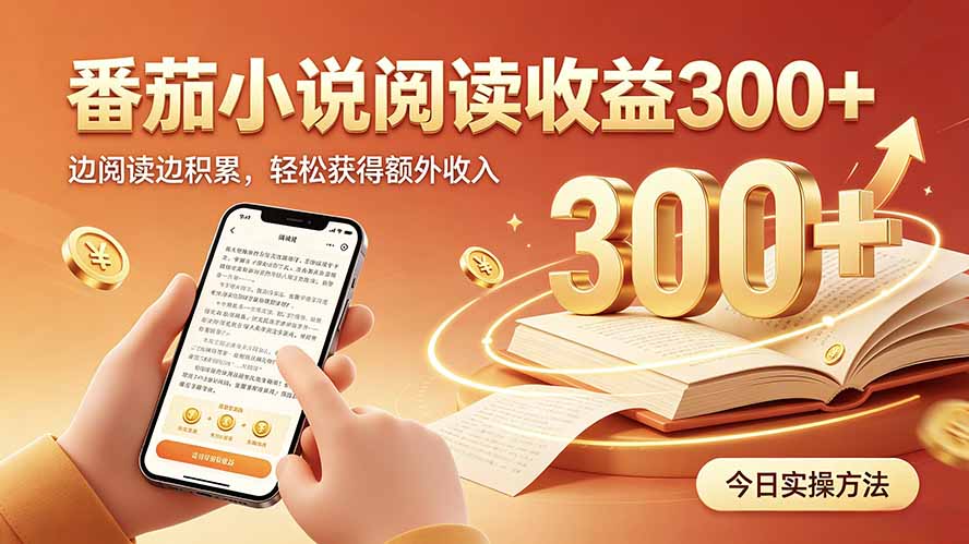 全自动番茄挂机玩法,日入300+,操作门槛低,一台电脑即可开展-自由人网创