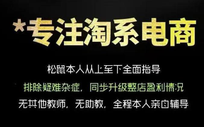 松鼠会电商VIP课程,从基础布局到高阶优化,助你掌握淘宝运营逻辑,提升店铺流量与转化(更新0809)-优优云网创