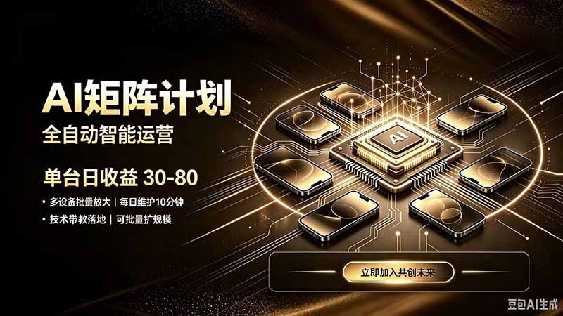 AI智能对话，矩阵规模化创业，全程技术扶持，长久稳定，日入800+-清风网创