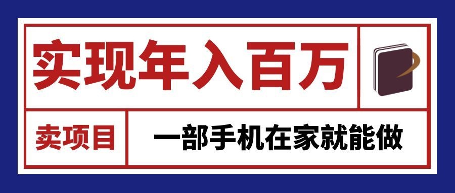 通过网创平台“卖项目”实现年入百万,一部手机在家就能做!-青禾云网创