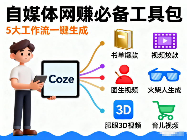 Coze工作流合集,内容一共100份左右,内容丰富,可以提供工作效率-云网创