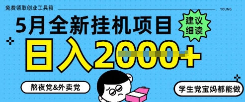 5月最新挂G项目8.0玩法，纯手机操作，稳稳日入1k+【揭秘】-阿迪云资源网