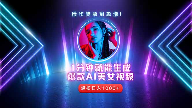 2025年最强副业：用AI做短视频，从零开始打造爆款账号！-参一网创