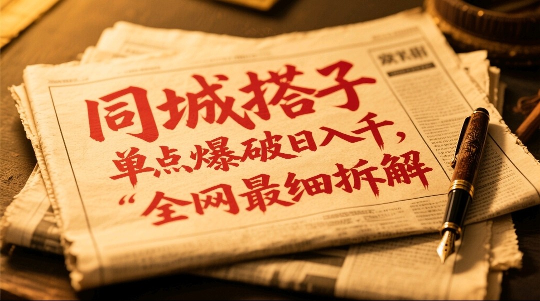 同城搭子群19.9单点爆破日入千，搭子组局月入万，全网最细拆解-网创云