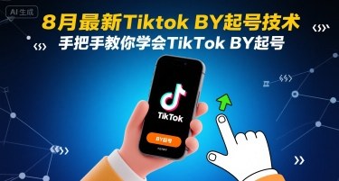 8月最新Tiktok搬运起号技术，手把手教你学会TikTok搬运起号-参一网创
