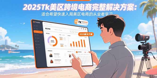 2025Tk美区跨境电商完整解决方案：适合希望快速入局美区电商的从业者学习-共赢云网创