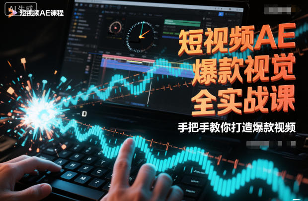 短视频AE爆款视觉全实战课，手把手教你打造爆款视频-共赢云网创