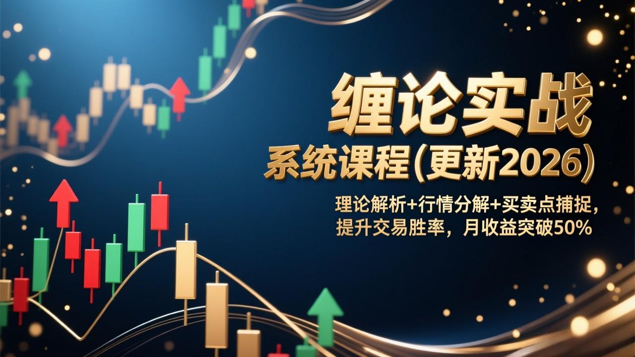 缠论实战系统课程(更新2026-参一网创