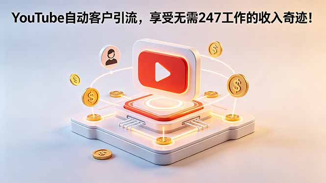 YouTube 自动客户引流，享受无需 247 工作的收入奇迹！【原创双语字幕】-云网创